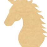 Kaisercraft WALL ART UNICORN 3D Wood DIY 1pc