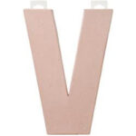 Darice Paper Mache Alphabet Letters V-Z 5.5"X8"