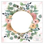 Bo Bunny Willow & Sage SPECIALTY ACETATE 12"X12" Scrapbook Transparency Paper