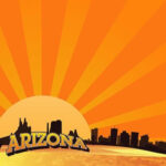 Reminisce The State Line ARIZONA 12"X12" Scrapbook Paper