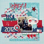 Bella Blvd ALL AMERICAN Collection 12"X12" Scrapbook Paper - Image 4