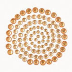 Kaisercraft YELLOW RHINESTONES Self Adhesive 100 pieces - Image 2