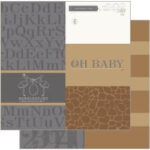 Ruby Rock It EMPIRE BEBE Essence 12X12 Baby Paper Pack - Image 3
