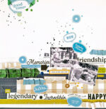 Pinkfresh Studio SIMPLY THE BEST HAVE FUN 12x12 Scrapbook Paper - Image 2