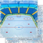 HOCKEY WINTER ADVENTURE 12"X12" Paper