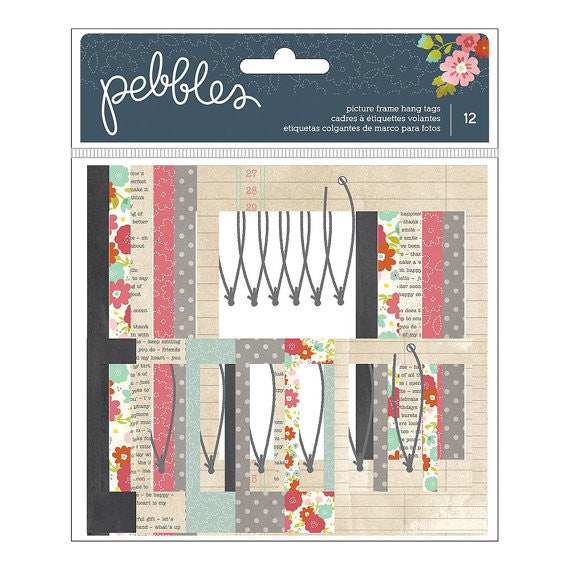 image_9c1078ac-8d39-4aeb-a7a1-ae0ab0e346cb.jpeg Pebbles PICTURE FRAME HANG TAGS 12pc 732331 - Image 1