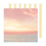 Heidi Swapp Sun Chaser OCEAN TIDE 12”X12” Paper
