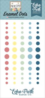 Echo Park NEW DAY Adhesive Enamel Dots