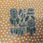 Crafter Square CATCH YOUR DREAMS Clear Stamps