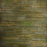 Green Lush FREMONT STREET YELLOW 12"X12" Downtown Las Vegas Scrapbook Paper