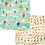 Moxxie Child's Play IT'S A BREEZE 12X12 Scrapbook Sheet