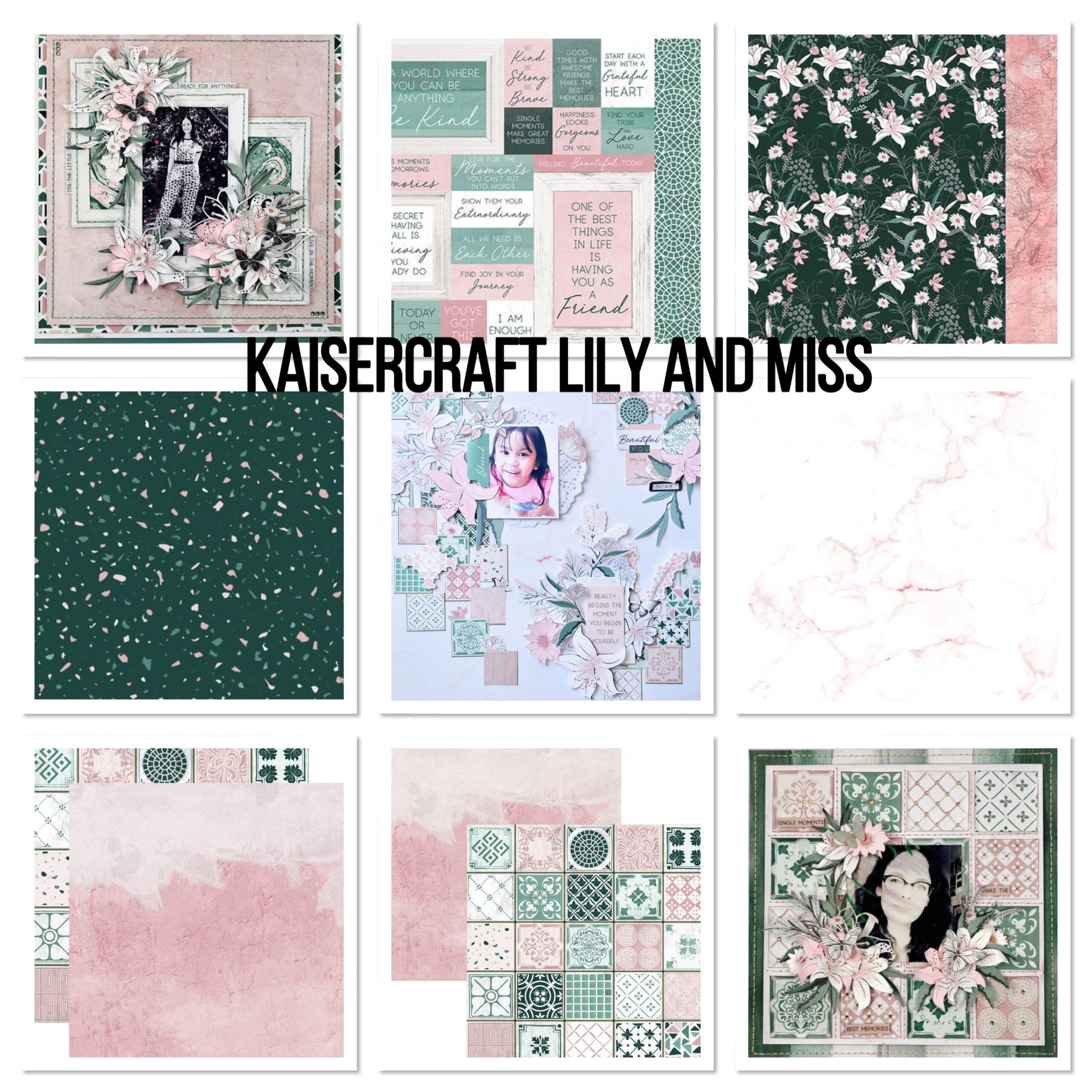 image_9d8993ca-6587-41ee-8597-5a57556bbff7.jpg Kaisercraft LILY & MOSS 9pc 12"X12" Scrapbook Paper Pack - Image 1