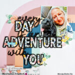 Maggie Holmes Round Trip BIKE PATH 12"X12" Cardstock Paper - Image 2