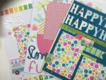 Class Kit “Sweet Summer” 3 Scrapbook Pages