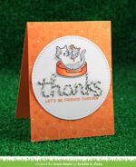 Lawn Fawn Cuts EMBROIDERED THANKS Custom Craft Die - Image 3