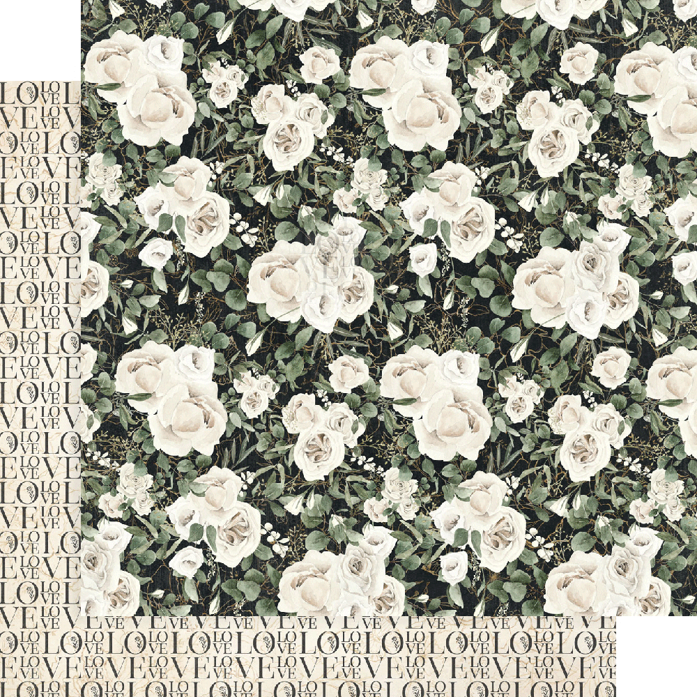 image_a1d98524-befc-409e-afba-fce11d0bf306.gif Graphic 45 P.S. I Love You ROMANTIC REVERIE 12X12 Paper - Image 1