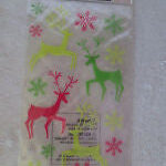 Ek Success Sticko CHRISTMAS DEER 5x10 Sticker 16pc