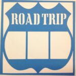 Page Frame ROAD TRIP RED Travel 12"x12" Scrapbook Overlays - Image 3