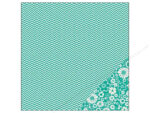 Pebbles CHEVRON Basics 12"X12" Scrapbook Paper - Image 2