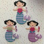MERMAID Scrapbook Die Cut Embellishment - Image 3