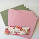 Dovecraft Painted Blooms CARDS & ENVELOPES