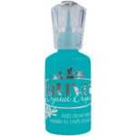 Nuvo Crystal Drops CARRIBEAN OCEAN 3D Gloss Enamel Dots 1oz