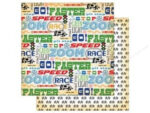 Carta Bella Cartopia FASTER 12"x12" Race Paper