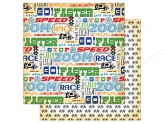 image_a5140c70-c3d0-4c3f-b8fb-e2e85c22c021.jpg Carta Bella Cartopia FASTER 12"x12" Race Paper - Image 1