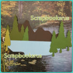 Scrapbooksrus MOUNTAIN LAKE Diecut Embellishment Die Cut - Image 2