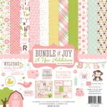 Echo Park Bundle of Joy NEW ADDITION GIRL 12"X12" Collection Kit