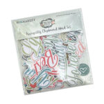 49 and Market Vintage Artistry TRANQUILITY CHIPBOARD WORD SET - Image 2