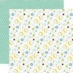 Echo Park Bundle of Joy OVER THE MOON 12"X12" Scrapbook Paper