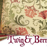 Kaisercraft TWIG & BERRY Collection 12"X12" 1 Sheet