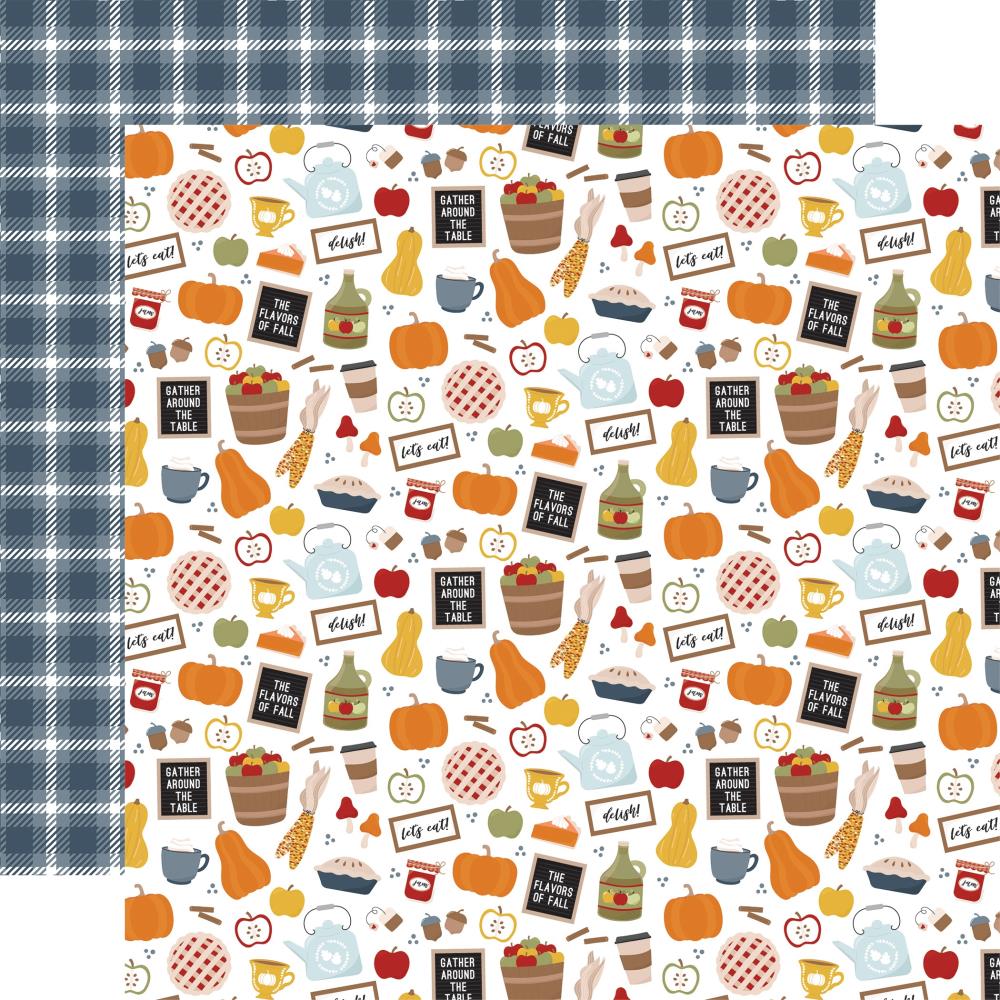 image_a82b2e48-bcbf-407e-9704-452c252c06cb.jpg Echo Park FALL FEVER 12"X12" Cardstock Paper - Image 1