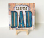 Papermania Bare Basics Wooden Adhesive LETTER U Wood - Image 4