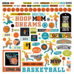 Colorplay MVP GIRLS BASKETBALL 12X12 Paper Collection Pack - Image 2