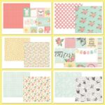 Simple Stories EASTER BUNNIES & BASKETS Paper Kit 12X12 13pc