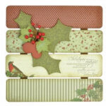 Kaisercraft HOLLY 3D Wood Wall Art 2pc - Image 2
