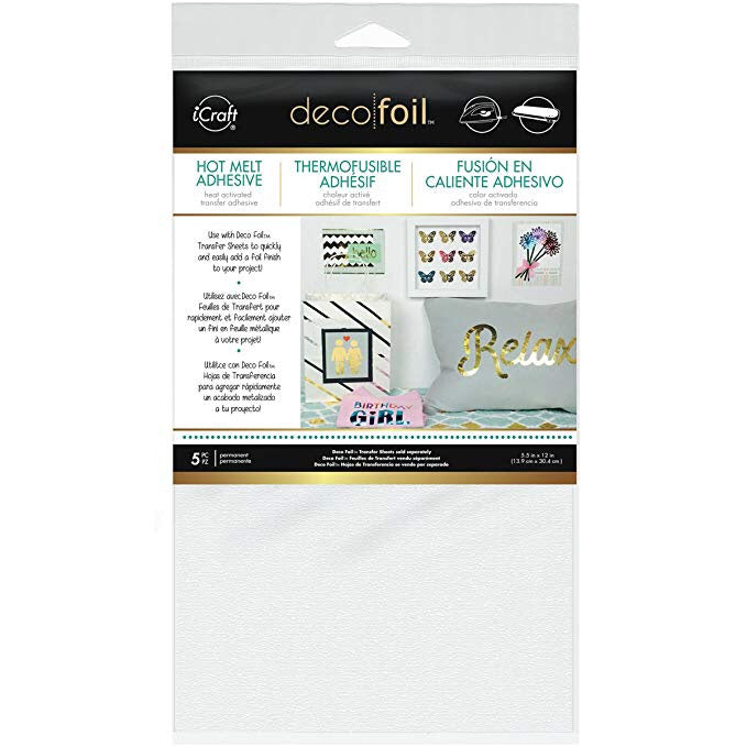 image_ab4dfc8f-b093-45e3-8722-533af805f291.jpg Thermoweb I Craft Deco Foil HOT MELT ADHESIVE 5pc - Image 1