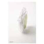 May Arts 5/8" SOLID WITH STITCHED CENTER Ribbon 1 yard yd - Image 2
