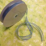 May Arts 5/8" Sheer Organza Satin Edge Ribbon 1yrds - Image 5