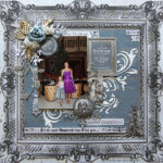 Kaisercraft Frosted Collection BLIZZARD DieCut 12X12 Scrapbook Paper 1pc - Image 2