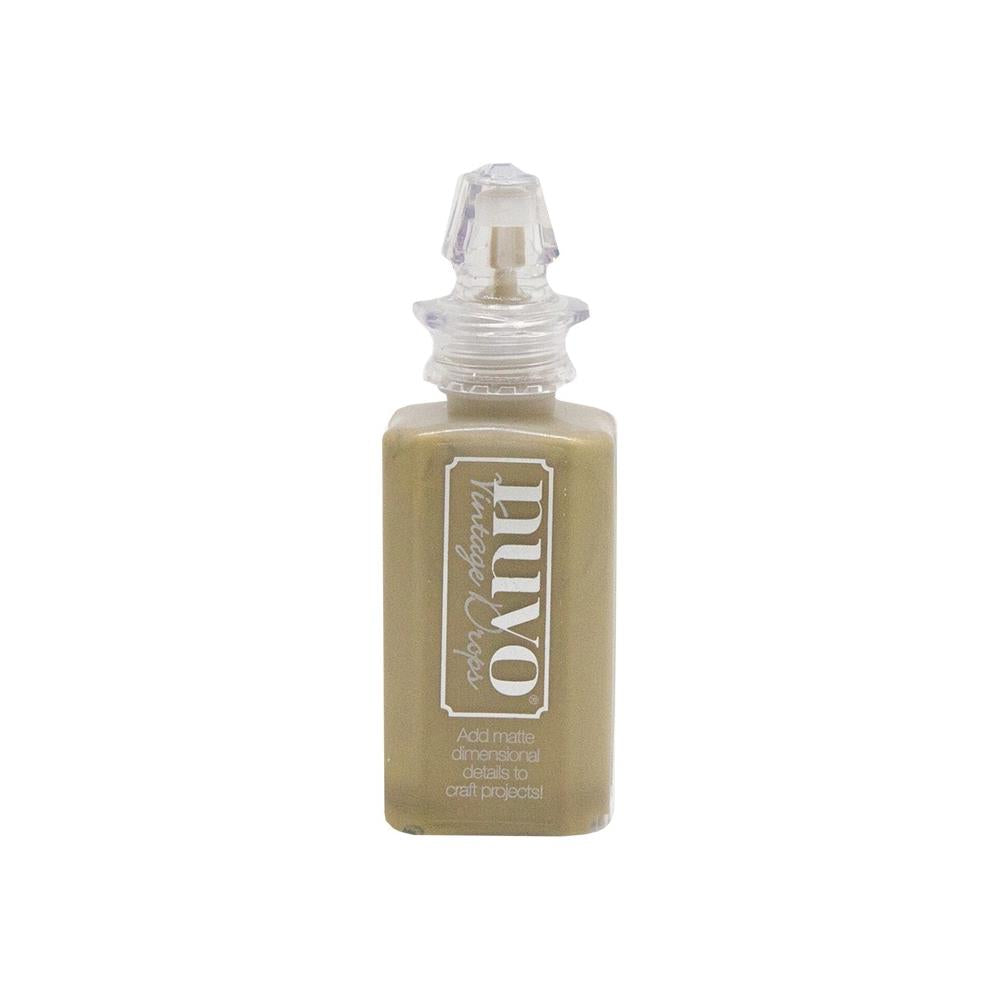 image_ac06b97f-732f-4647-913f-1b57891b135a.jpg Nuvo Vintage Drops GILDED GOLD Matte Enamel Dots 1oz - Image 1