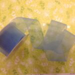 May Arts 1 1/2" Sheer Organza Ribbon 1 yard yd - Image 16
