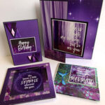 Reminisce ULTRAVIOLET Scrapbook Paper Pack 2pc - Image 3
