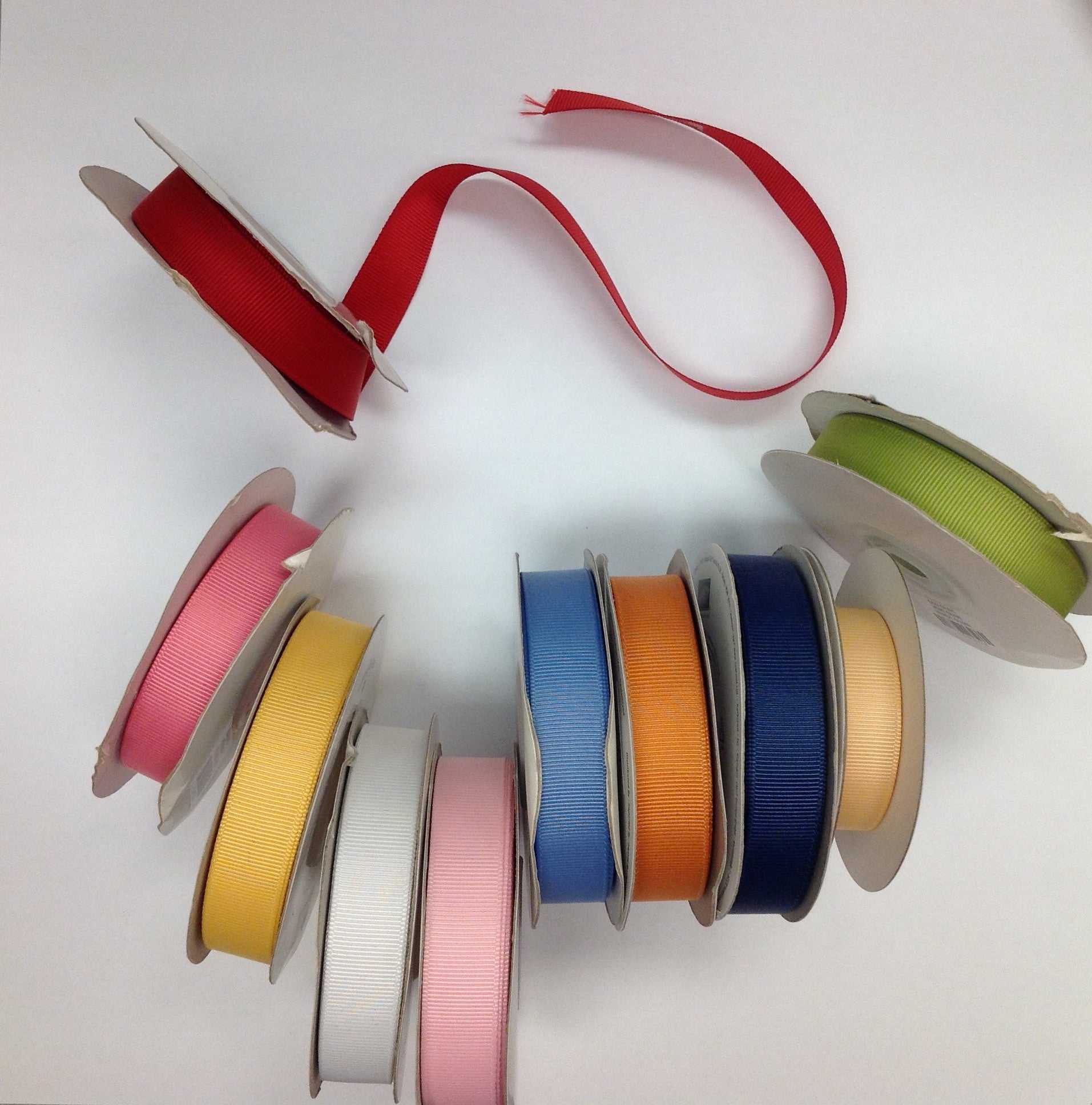 image_ada22494-bc26-4fda-bf55-cd07627a6415.jpg Stampin Up Ribbon 1 yard 5/8" wide GROSGRAIN - Image 1