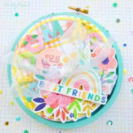 Paige Evans BLOOMING WILD 3 PLAID 12"X12" Scrapbook Paper - Image 2