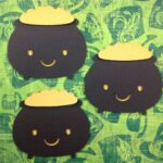 St. Patricks Day POT OF GOLD Diecut Die Cut - Image 3