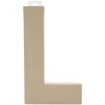 Darice Paper Mache Alphabet Letters I-P 5.5"X8" - Image 4