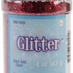 Advantus RED Shaker Glitter 4oz